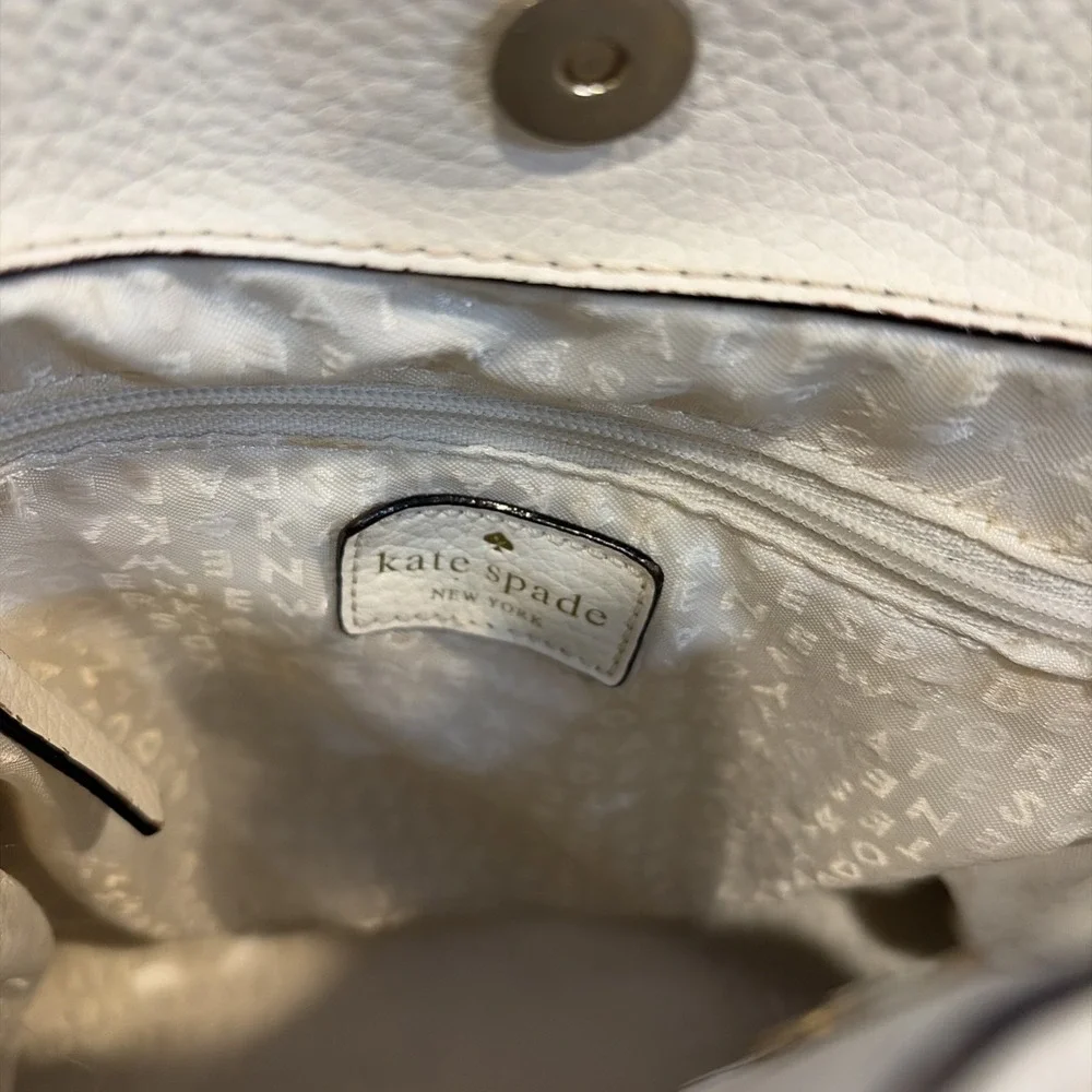 Kate Spade Cream Backpack Purse